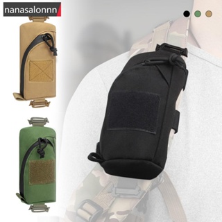 Nanasn| สายคล้องไหล่ยุทธวิธี ของกระจุกกระจิก กระเป๋า Molle ตั้งแคมป์กลางแจ้ง EDC กระเป๋าเครื่องมือ ที่สําคัญ ไฟฉาย กระเป๋าใส่โทรศัพท์ สําหรับกระเป๋าเป้สะพายหลัง อุปกรณ์เสริม C9H4