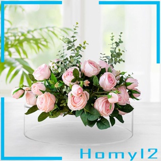 [HOMYL2] แจกันดอกไม้อะคริลิค ทรงกลม สไตล์โมเดิร์น สําหรับตกแต่งบ้าน ออฟฟิศ ห้องนั่งเล่น