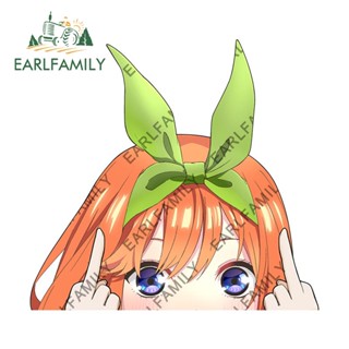 Earlfamily สติกเกอร์ไวนิล The Quintessential Quintuplets 13 ซม. X 12.2 ซม. สําหรับติดตกแต่งรถยนต์ สเก็ตบอร์ด รถจักรยานยนต์