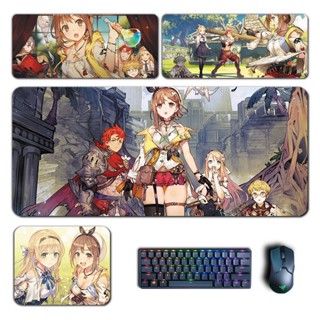 Atelier Ryza แผ่นรองเมาส์ คีย์บอร์ด ขนาดใหญ่ ลายอนิเมะ Stout Reisalin Lila Klaudia XXL อุปกรณ์เสริม สําหรับคอมพิวเตอร์