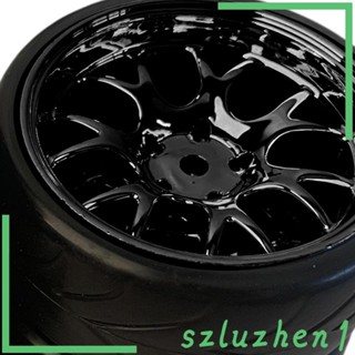 [Szluzhen1] ชุดอะไหล่ขอบล้อยาง สําหรับโมเดลรถบังคับ HSP HPI 4 ชิ้น