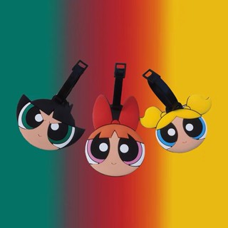 ป้ายแท็กกระเป๋าเดินทาง Powerpuff Girls