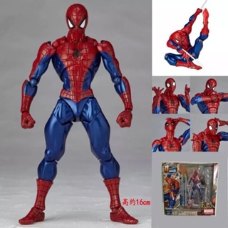 [Spot] Yamaguchi-style movable series Spider-Man Spiderman No. 002 reprinted boxed hand-held doll ornaments