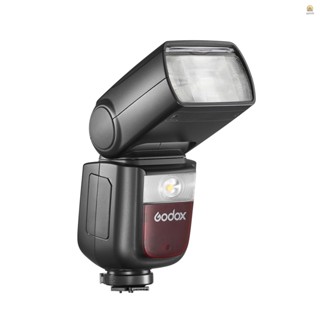 Godox V860III-S แฟลชกล้องไร้สาย TTL Speedlite Transmitter ตัวรับสัญญาณไฟแฟลชกล้องแมนนวล ออโต้แฟลช GN60 1/8000s HSS ระบบไร้สายในตัว 2.4G X พร้อมแบตเตอรี่ลิเธียมไอออน แบบชาร์จไฟได้