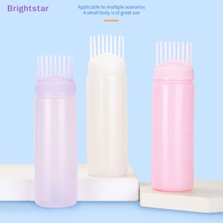 Brightstar ขวดพลาสติก หลากสี สําหรับใส่สีย้อมผม 180 มล.