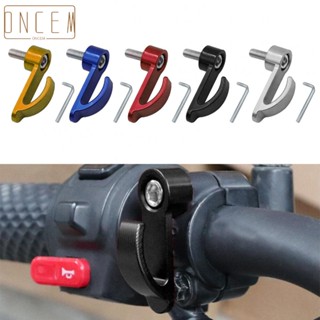 【ONCEMOREAGAIN】Universal CNC Aluminium Motorcycle Single Hole Hook Helmet Bag Carry Hook Holder