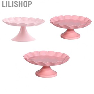 Lilishop Dessert Tray Holder  Cake Stand Flat Surface Stable Weighted Base for Weddings Fruit