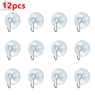 Suction CUP HOOKS ตะขอแขวนเสื้อโค้ท เส้นผ่าศูนย์กลาง 3 ซม.