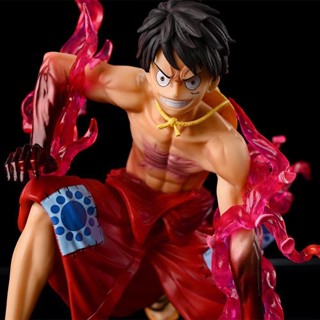 Fty ฟิกเกอร์อนิเมะ One Piece Luffy Wano Country Monkey D. โมเดลฟิกเกอร์ Pvc รูปปั้นลูฟี่ ของเล่น สําหรับเก็บสะสม