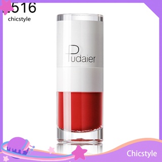 Chicstyle PUDAIER ลิปสติก ลิปกลอส ให้ความชุ่มชื้น กันน้ํา ติดทนนาน 16 สี