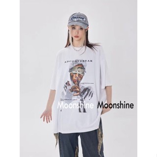 Moon  เสื้อครอป เสื้อแฟชั่นผู้หญิง y2k สีพื้น สําหรับผู้หญิง ใส่ไปคลับ ปาร์ตี้ 2023 NEW 23070624  Stylish Comfortable High quality ทันสมัย A29J1R4 36Z230909