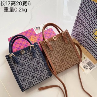 Tory Burch กระเป๋าสะพายไหล่ กระเป๋าถือ กระเป๋าช้อปปิ้ง กระเป๋าโท้ท กระเป๋าหนัง หรูหรา สําหรับผู้ชาย และผู้หญิง