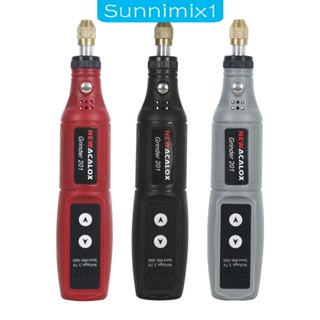 [Sunnimix1] ปากกาเราเตอร์ ขนาดเล็ก 5 ความเร็ว พร้อมอุปกรณ์เสริม สําหรับแกะสลัก DIY