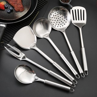 【VARSTR】Cookware Shovel Stainless Steel Utensils Colander Cookware Accessories