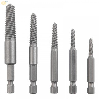 【VARSTR】Screw Extractors Silver 1#/2#/3#/4#/5# Convenient High Quality Attachment