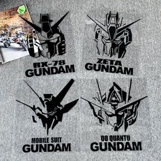 Jdm สติกเกอร์ ลายอนิเมะญี่ปุ่น GUNDAM สําหรับติดตกแต่งกระจกรถยนต์