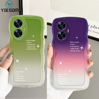 เคสโทรศัพท์มือถือ ซิลิโคนนิ่ม TPU ไล่โทนสี หลากสี สําหรับ Realme C55 C30 C30S C25Y C21Y C25 C25S C12 C21 C17 C15 C20 C11 2021