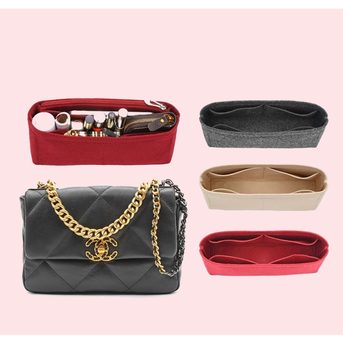 [YiYi] กระเป๋าจัดระเบียบ สําหรับใส่เครื่องสําอาง CHANEL 19 FLAP bag
