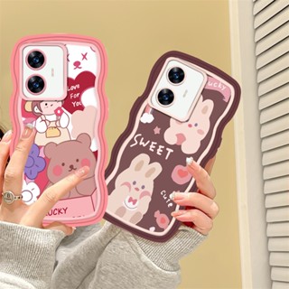 เคสโทรศัพท์มือถือ TPU ลายการ์ตูนหมี สําหรับ Realme C55 10 C30 C31 C33 C35 C30S C21Y C25Y C11 2021 C15 C25 C17 C12 C3 C2 8i 7i 5 5i 6i 7 Pro Narzo 50A Prime 20 Pro