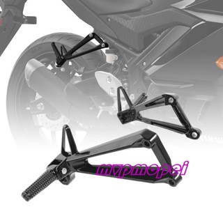 ลดราคา!ที่เหยียบเท้าผู้โดยสาร ด้านหลัง อะลูมิเนียม คุณภาพสูง สําหรับ Yamaha R3 15-23 MT03 20-23