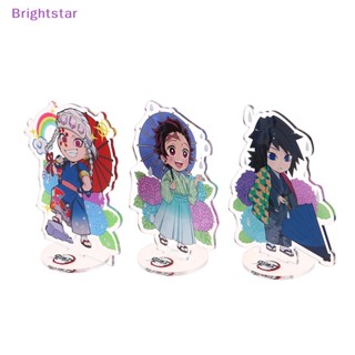 Brightstar ใหม่ ตุ๊กตาสแตนดี้อะคริลิค รูปอนิเมะ Demon Slayer Tanjirou Nezuko Agatsuma Zenitsu Inosuke Mitsuri Sanemi ของเล่น ของขวัญวันเกิด