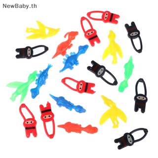 Newbaby ของเล่นฟิกเกอร์นินจา จับนิ้วมือ 10 ชิ้น สําหรับเด็ก