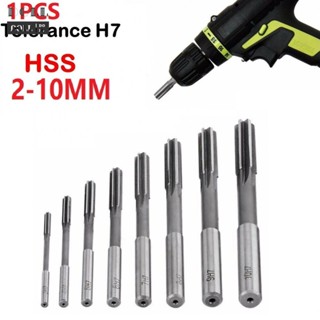 ⭐24H SHIPING ⭐1PC 2~10mm Straight Shank Reamer HSS H7 Machine High-Speed-Steel Parallel Flute