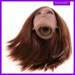 [Hawal] โมเดลฟิกเกอร์ 1:6 Beauty Female Head Sculpt ขนาด 12 นิ้ว ของเล่นสําหรับเด็ก