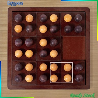 [ Wood Tic TAC Toe Game จิ๊กซอว์ไม้ ของเล่นเสริมการเรียนรู้ สําหรับเด็ก