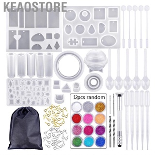 Keaostore Silicone Mold Casting Tool  Easy To Clean Soft Pandent Making Mould for Daily Life