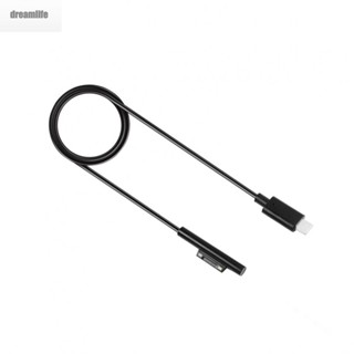 【DREAMLIFE】Charger Cable Overvoltage 1.8m Type Charging For Surface PRO 7/3/4/5/6