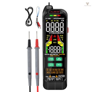 Fw เครื่องมัลติมิเตอร์ดิจิทัล RMS วัดอุณหภูมิกระแสไฟฟ้า กระแสตรง แบบมืออาชีพ