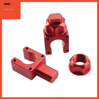 [Predolo] ชุดอะไหล่เครื่องพิมพ์ 3D CNC พร้อมสกรูน็อต กรอบโลหะ CNC สีดํา แดง สําหรับอัพเกรดเครื่องปริ้นท์ 2.4