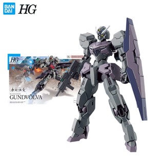 Bandai Genuine Gundam Model Garage Kit HG Series 1/144 GUNDVOLVA Gundam Anime Action Figure Toys for Boys Collectible Toys