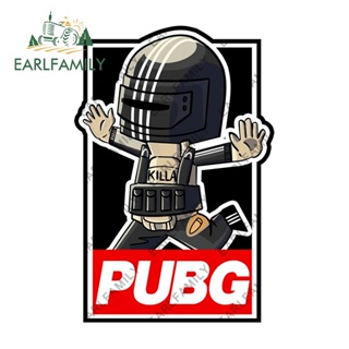 Earlfamily สติกเกอร์ไวนิล PUBG Killa 13 ซม. x 8.8 ซม. กันรอยขีดข่วน สําหรับติดตกแต่งรถยนต์ แล็ปท็อป รถตู้ RV JDM