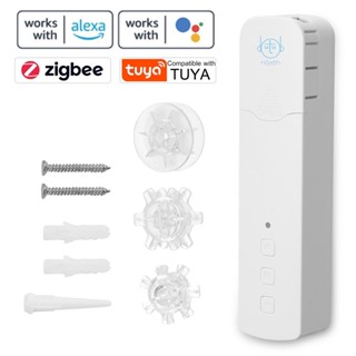 [mjia] Tuya ZigBee M515EGZT มอเตอร์ม่านลูกปัดอัจฉริยะ ควบคุมผ่านแอพมือถือ ควบคุมด้วยเสียง เสียงเงียบ สําหรับบ้าน โรงแรม