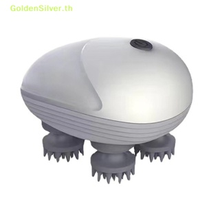 Goldensilver เครื่องนวดร่างกายไฟฟ้า รูปแมว สําหรับนวดไหล่ คอ หนังศีรษะ 1 ชิ้น