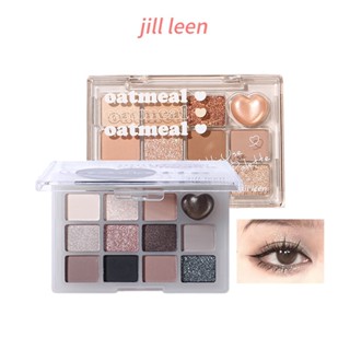 Jill LEEN พาเลตต์อายแชโดว์ เนื้อแมตต์ ไฮกลอส ซ่อมแซมระดับเสียง โทนสีเอิร์ธโทน