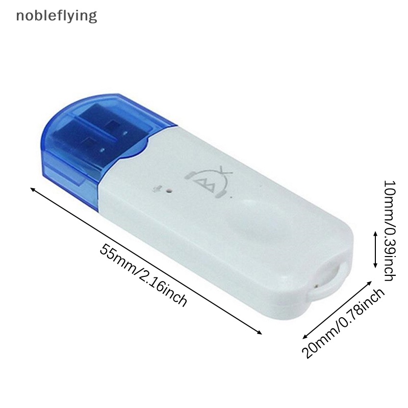 Nf อะแดปเตอร์ส่งสัญญาณเสียงบลูทูธ 5.0 5.0 APTX HD LL ความล่าช้าต่ํา USB ไร้สาย สําหรับโน้ตบุ๊ก PC TV nobleflying