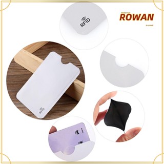 Rowans ที่ใส่บัตรรีดเดอร์ Rfid ป้องกันขโมย เพื่อความปลอดภัย 5 ชิ้น