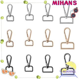 Mih 1 ชิ้น สายคล้องกระเป๋า หัวเข็มขัดโลหะ DIY พวงกุญแจ กระเป๋า อุปกรณ์เสริม ปลอกคอ คาราบิเนอร์ สแน็ป