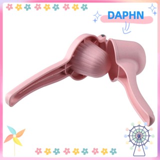 DAPHS เครื่องคั้นน้ําผลไม้ มะนาว สีชมพู สีเบจ สีม่วง ด้ามจับกันลื่น สําหรับห้องครัว บ้าน