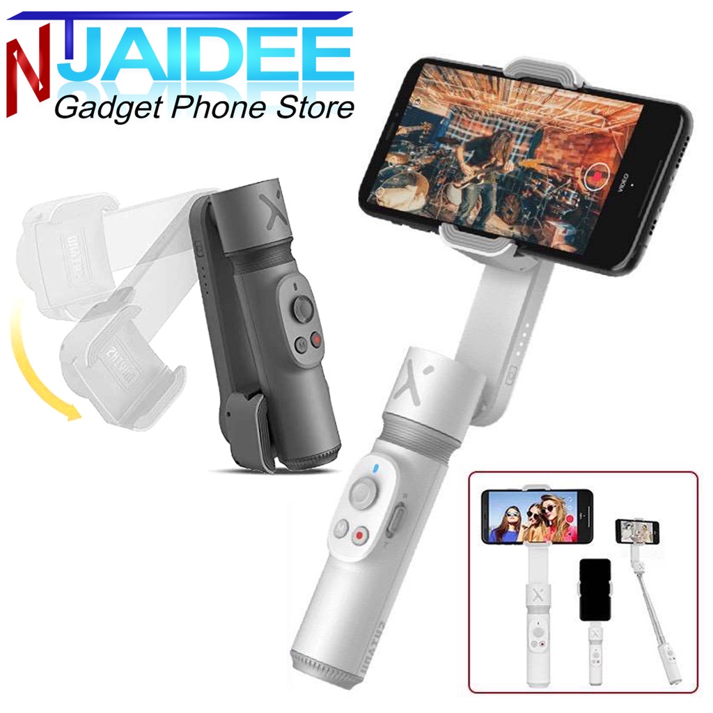 ไม้เซลฟี่ Zhiyun Smooth X Smartphone Gimbal ใช้ได้ทั้ง Android และ ios  น้ำหนักเบา