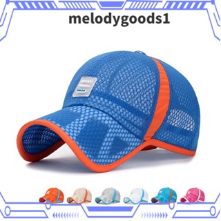 Melodygoods1 หมวกกันแดด ปรับได้ แฟชั่นฤดูร้อน สําหรับเด็กผู้ชาย และเด็กผู้หญิง