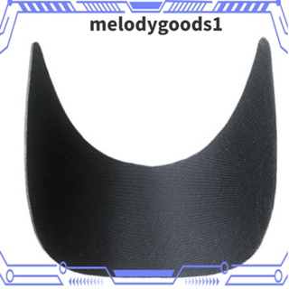 MELODYGOODS1 หมวกเบสบอล PE น้ําหนักเบา ทนทาน สีดํา สีขาว 10 ชิ้น