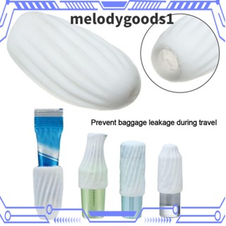 Melodygoods1 ปลอกยางยืด กันรั่ว อุปกรณ์เสริม สําหรับกระเป๋าเดินทาง 4 ชิ้น