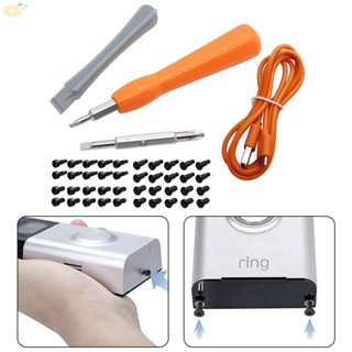 【VARSTR】Top Quality Screwdriver Kit Compatible with Ring Doorbell USB Charger Cable