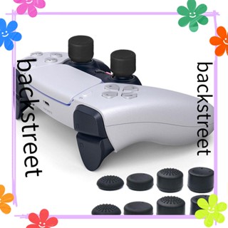 Backstreet 8 ชิ้น Thumb Stick Grip Extra High Cover Controller Cap สําหรับ Sony PS5 / PS4 / PS3 Xbox Switch Pro