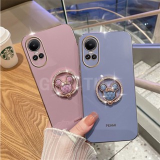 เคสโทรศัพท์มือถือ แบบนิ่ม ลายมินนี่ มีป็อบอัพ สําหรับ Oppo Reno 10 Pro International Version Reno10 Pro+ 5G 2023 Reno10Pro Plus