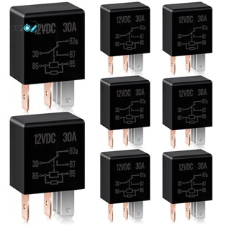 รีเลย์รถยนต์ 5 Pin 12V 30A 8 ชิ้น